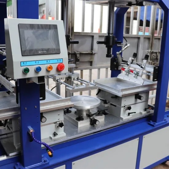 Ceramic Tableware 2 Color Pad Printer 400P/H PLC touch screen control