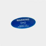 Anti Theft Label Cosmetic Store Adhesive Waterproof Sticker Label