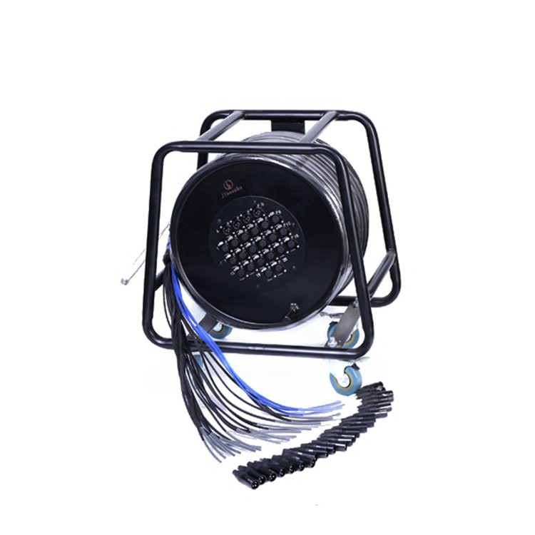 IP58 Protection Class Active Optical Cables for 8ch 6.35 Male Audio Transmission