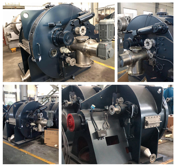 Large Capacity Horizontal Peeler Scraper Centrifuge Spiral Discharge
