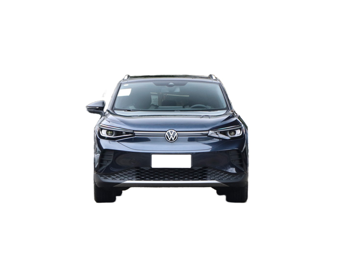 100% Electric SUV EV Cars Gray Color Compact VW ID4X PRO And Pure