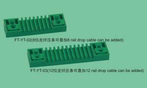 China 8 / 12 Rails Drop Cable Layers , 2 / 4 Core Cable Fixed Plate wholesale
