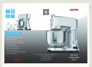 China Die Cast Stand Dough Mixer/ 1000W Kitchen Stand Mixer/ Multi-functional Stand Mixer Factory Outlet wholesale