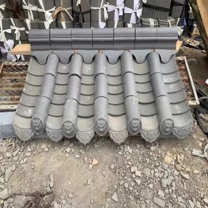 China Traditional Chinese Grey Clay Roofing SGS Timeless Style With Modern Durability wholesale