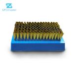 16mm Length Flexo Printing Machine Parts , ISO Copper Wire Brush