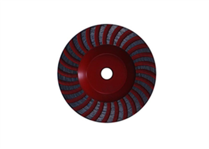 Red Golden 4" Diamond Cup Wheel Turbo Cup Wheel For Concrete Products