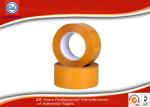Yellow Brown Colored BOPP Packaging Tape , Carton Sealing Adhesive Tape