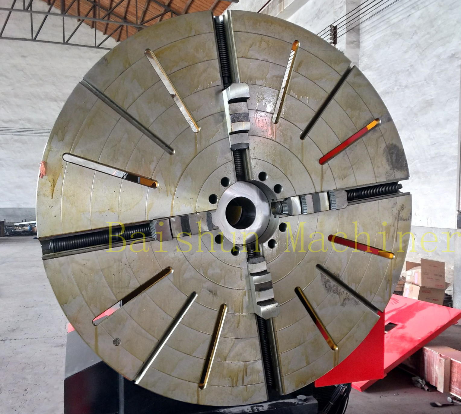 Large Diameter Horizontal Lathe Machine For Metal Working 2000mm Turning