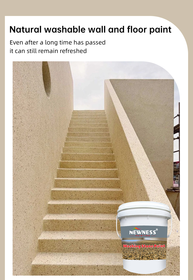 Scratch Resistant Coating Exterior Wall Granite Stone Texture Paint for House CAS No. 79-10-7