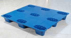 China Transportation Plastic Pallets 1200*1000 Mm Nesting Blow Molding wholesale