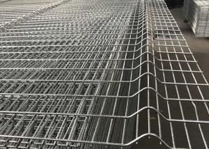 China Square Post H3000mm Anti Climb Mesh Fence OHSAS Flat Bar Steel Fence wholesale