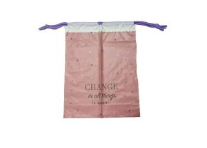 China Recyclable Polypropylene Drawstring Bag LDPE / CPE Materials wholesale