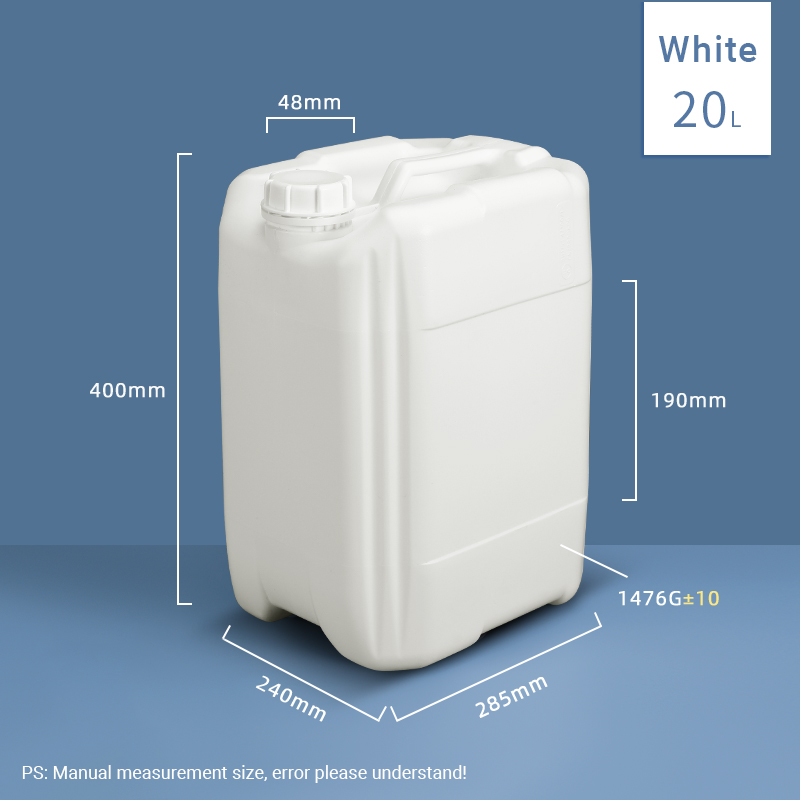HDPE 500ml Thick Fluorinated Bottle for Chemical Reagent and Organic Solvent Packaging
