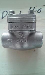 China API602 Forged Lift NRV Check Valve For Water Drainage System wholesale
