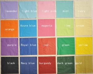 China Solid Color 17gsm 33x33cm Disposable Paper Napkins Soft For Restaurant wholesale