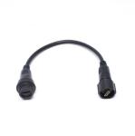 2mm Diameter PVC Insulated Weather Resistant Sheathed Black High Flexibility