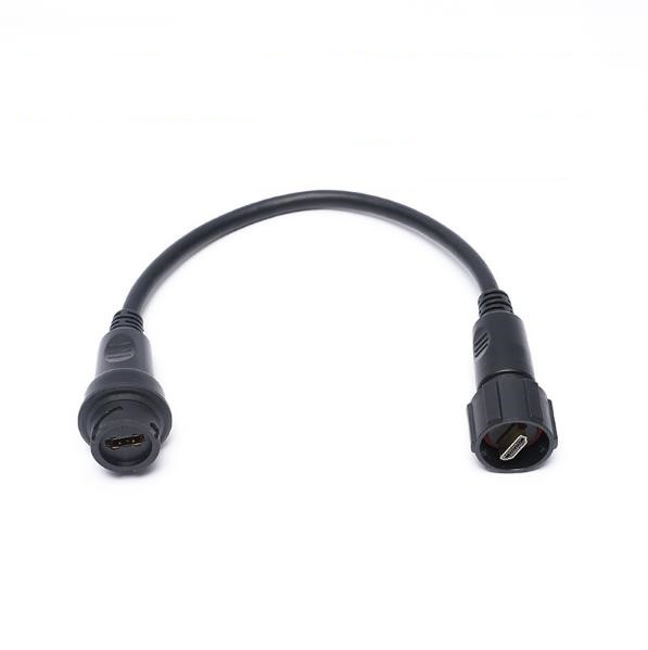 2mm Diameter PVC Insulated Weather Resistant Sheathed Black High Flexibility