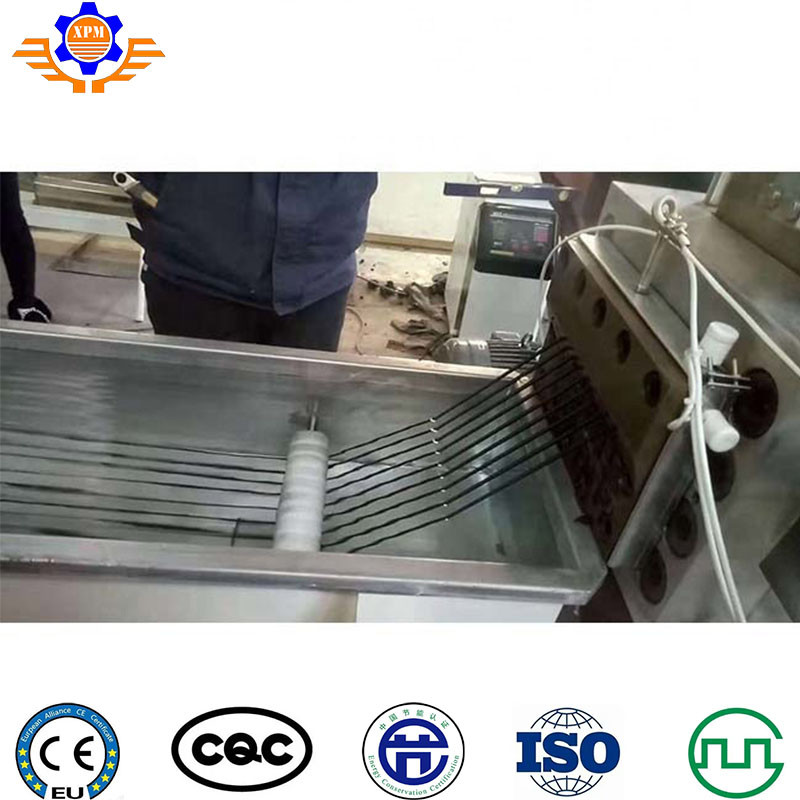 260 To 300kg/H Hdpe Granules Extruder Pet Granules Making Machine PP PE LDPE Film Recycling Line