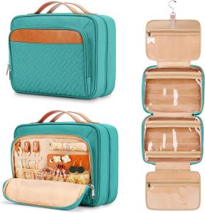 China Medium Waterproof Hanging Makeup Accessories Cosmetic Essentials Dopp Kit Custom Travel Bag wholesale
