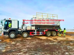 China Hot Sale 15Ton 20Ton Heavy Ammonium oil explosive Bulk Truck MMU MEMU For Mongolia DR CONGO PERU Ghana Mining Blasting wholesale