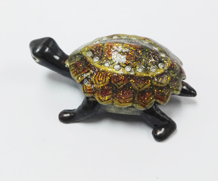 Turtles Trinket Box Home Decorative Box turtle trinket box metal jewelry box for wedding