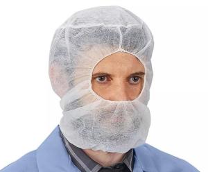 China Food Processing Industry Ninja Balaclava Hood Lightweight and Durable Non-Woven PP wholesale