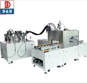 China Polywood Case Vacuum AB Component Epoxy Potting Machine For Electric Motor Production Line wholesale