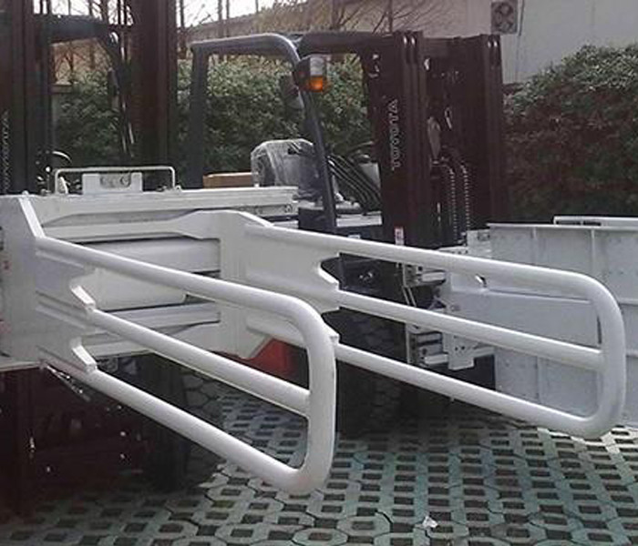 2 Ton Forklift Rubber Foam Clamps Forklift Fork Accessories