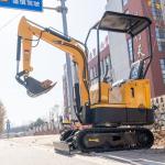 Tailless Slewing Arm Cylinder Excavator ISO9001 Micro Mini Digger