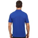 Adult Rib - knit neck Short Sleeve Polo Shirts 100% Cotton With Sublimation Logo