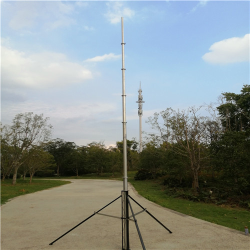 9M Manual Pantilt Endzone Sports Video Camera Pole Camera