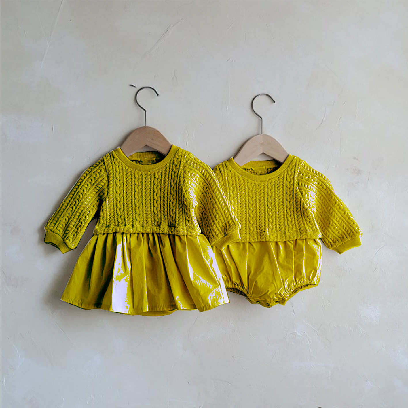 Long Sleeve New Born Rompers 100% Cotton White Newborn Tutu Dress