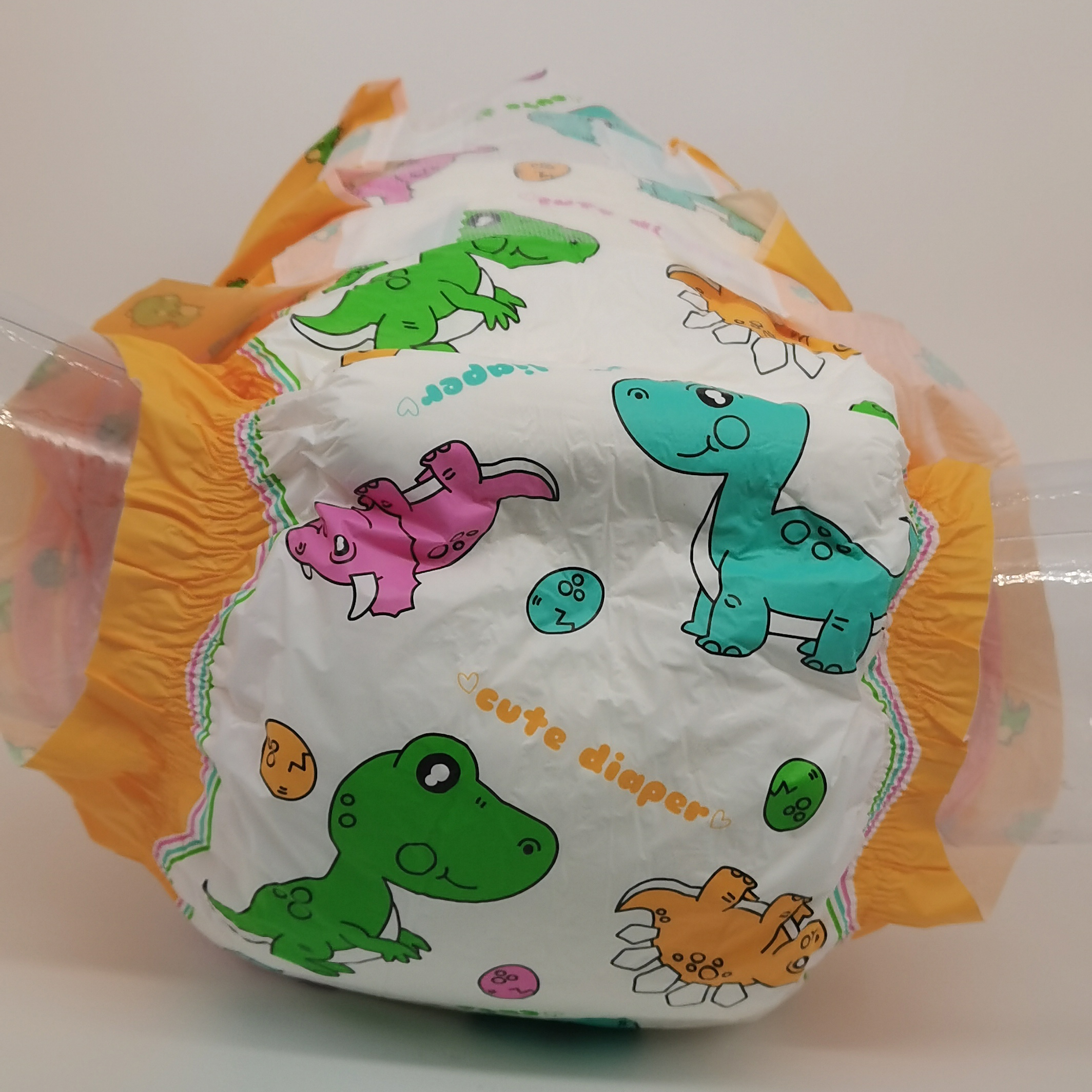 Non Woven Fabric Adult Hospital Diaper with 6500ml High Absorption and PE Backsheet