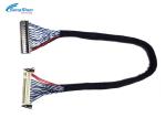 40pin LVDS Cable Assembly For Communication Wire Hanrness Bare Copper Conductor