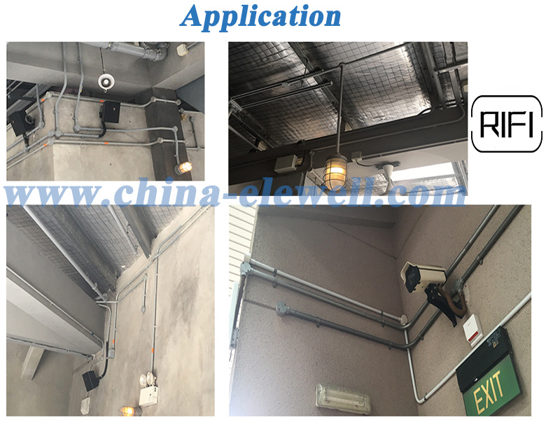 Top Quality 20mm -50mm Round BS En61386 Hot DIP Galvanized Electrical Conduit Gi Conduit Pipe