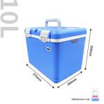 OEM Hard Cooler Box Multi Functional Cool Box Medical Blue