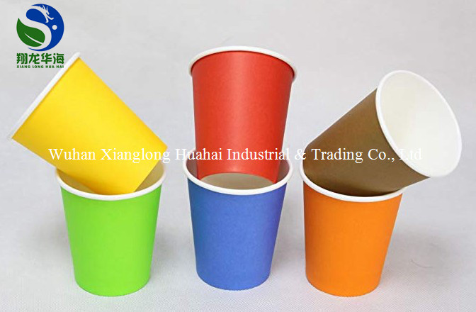 Waterproof Recyclable Cold Coffee Cup Disposable Custom Logo Printed