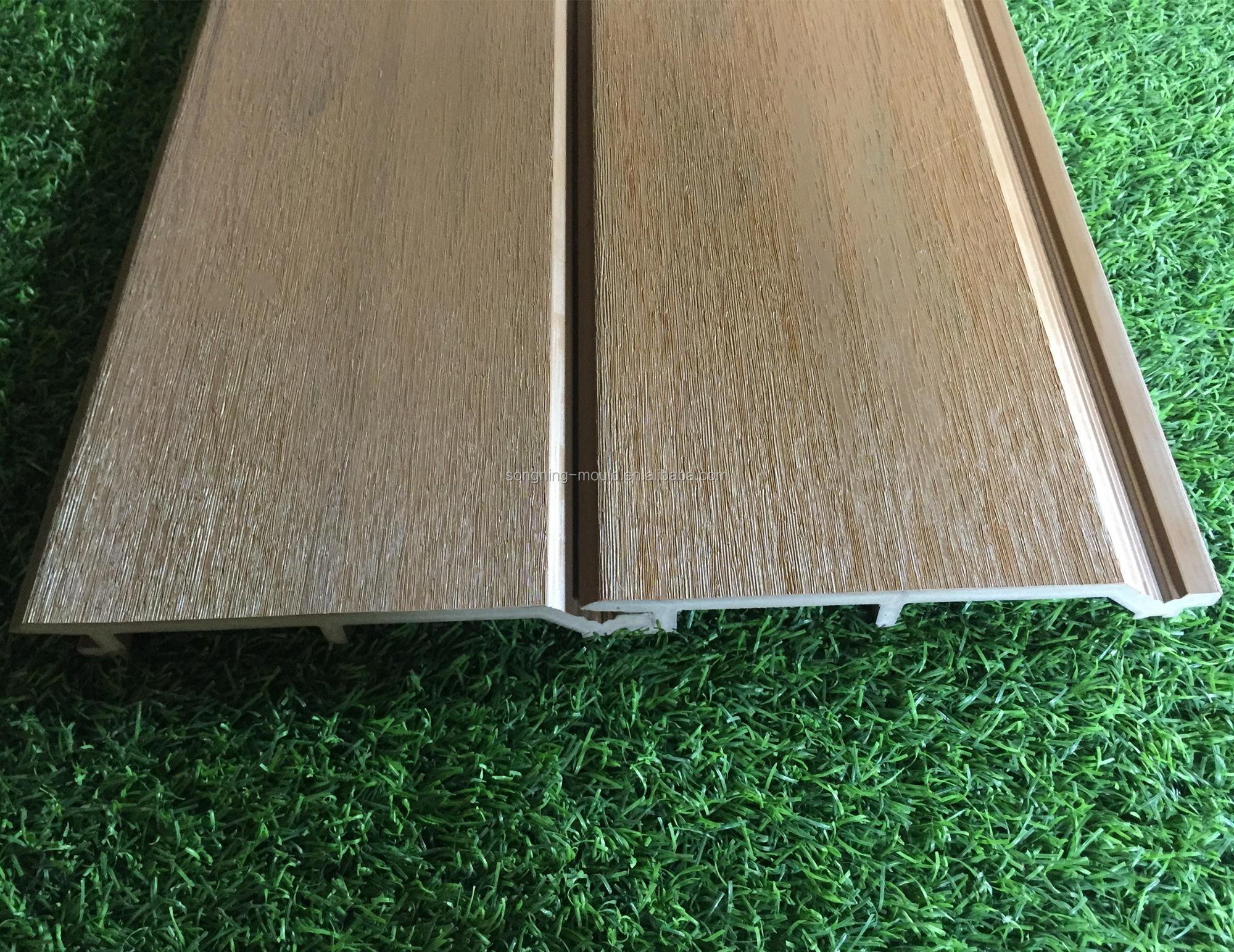 DIY Retaining Wall Decor with Wood Plastic Composite Board White WPC Panel 100mm*10mm