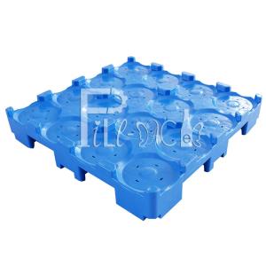 China 5 Gallon 18.9L Water Bottle Pallet Water Bottle Storage Plastic Pallet wholesale