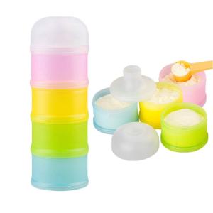 China Twist Lock Baby Milk Powder Storage Box Snack Cup For Toddlers wholesale