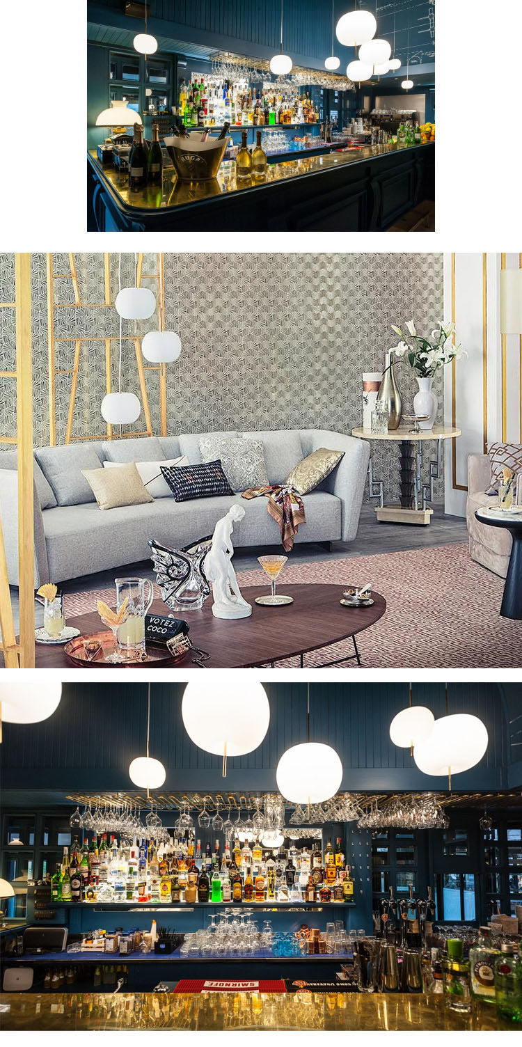 Italy Creative Kitchen Pendant Lights Minimalism Living Room Kushi Pendant Lamp (WH-GP-154)