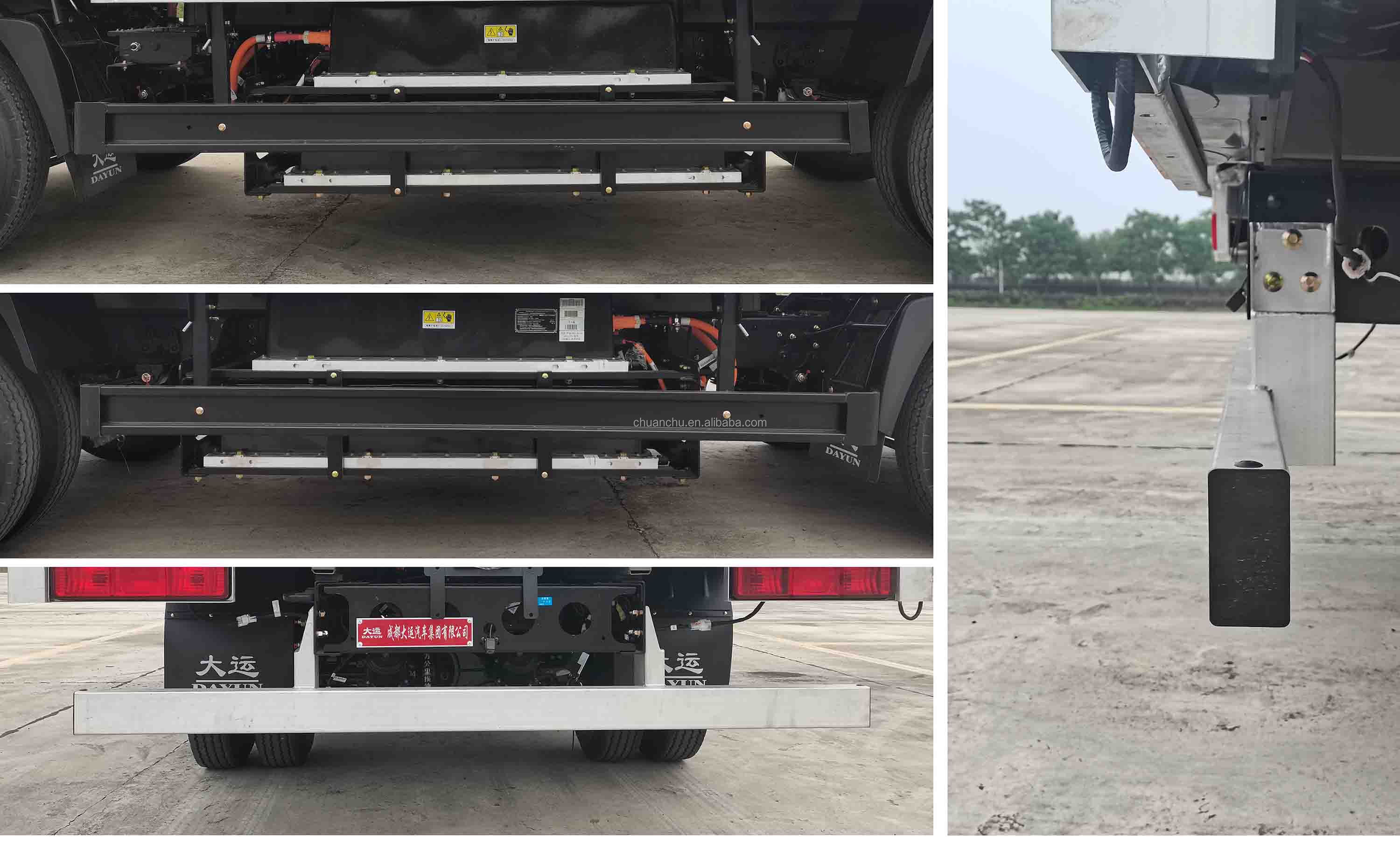 Part Load Transportation Small Refrigerated Cargo Van Truck 4.5 Ton Euro 6 1-10T Capacity