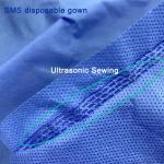 Ultrasonic Seam Reinforced Surgical Gown