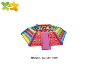 China Kids Soft Foam Play Equipment Aluminum Conector Parts Non Sharp Edge Baby Protective wholesale