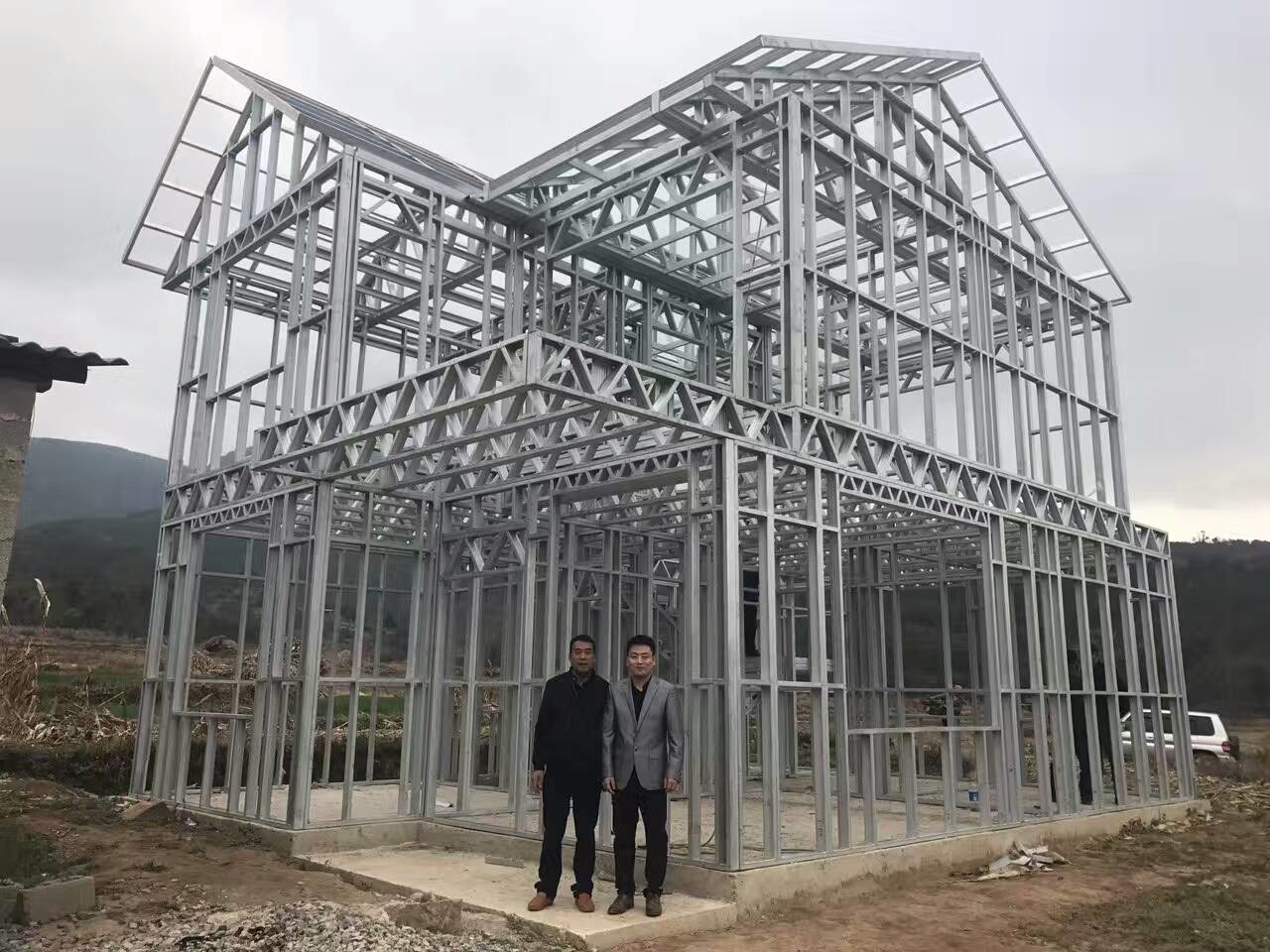 Large Premade Modular Homes Heat Preservation Maintains Facility Load