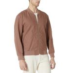Outwear Zip Up Casual Linen Clothing Lightweight Stylish Bomber Jacket For Men