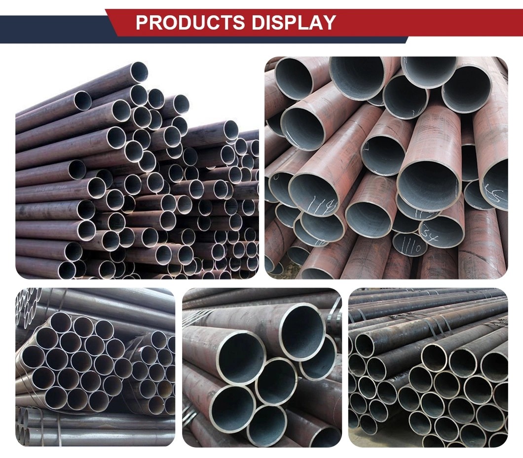 Manufacturer Supply API 5L Carbon Steel Profiles Cold Rolled ERW Carbon Steel Pipe For industrial