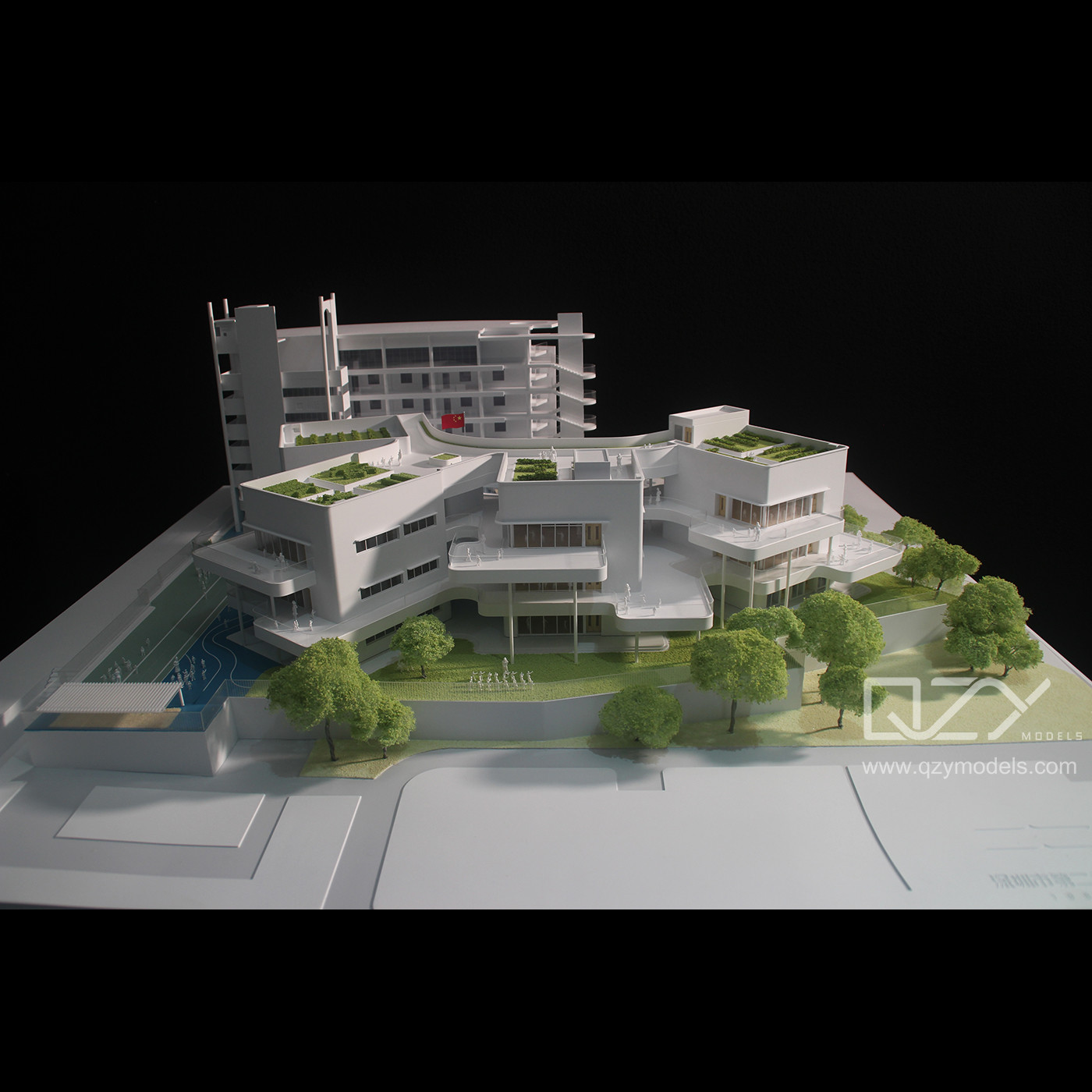 SZAD 1/100 Kindergarten Model Miniature Architectural Models