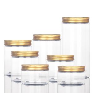 China 8oz Small Containers With Lids For Cosmetics PET Material Airtight wholesale