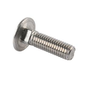 China Stainless Steel 304 316 DIN603 Mushroom Head Square Neck Carriage Bolts Carriage Bolt wholesale
